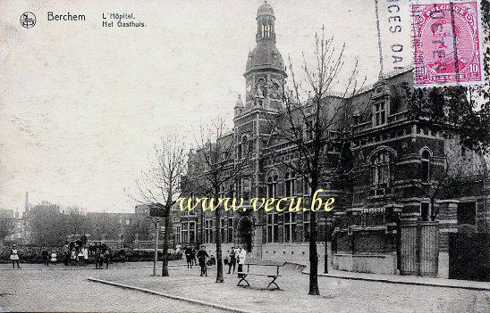 postkaart van Berchem Het Gasthuis