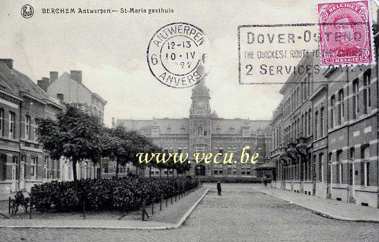 postkaart van Berchem St-Maria gasthuis