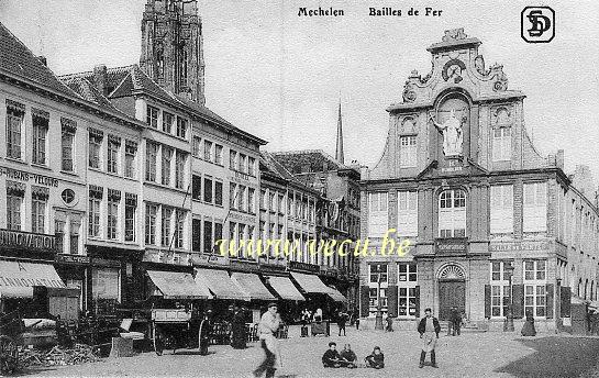 postkaart van Mechelen De IJzerenleen