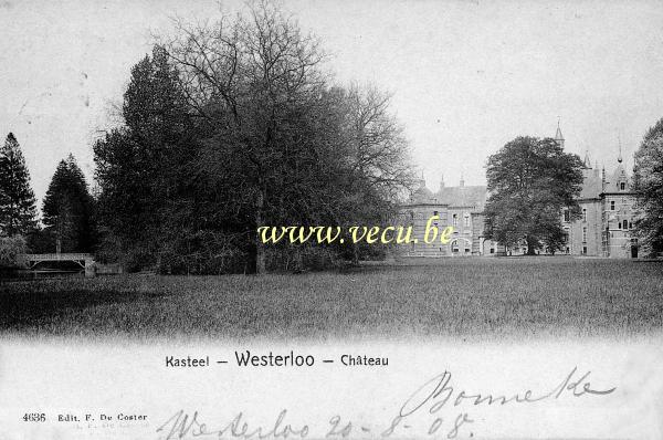 postkaart van Westerlo Kasteel