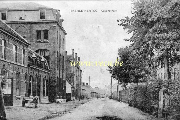ancienne carte postale de Baerle-Duc Baerle-Duc Katerstraat
