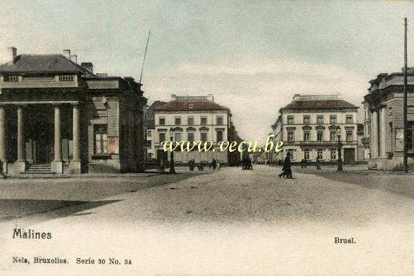 postkaart van Mechelen Bruul
