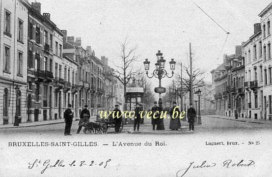 postkaart van Sint-Gillis Koningslaan