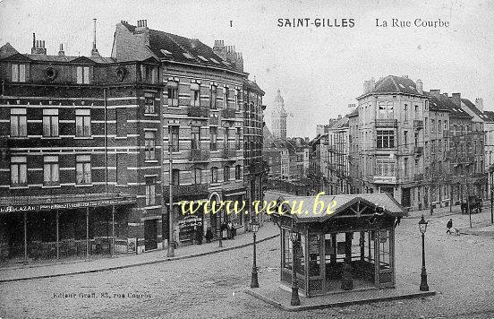 postkaart van Sint-Gillis Arthur diderichstraat