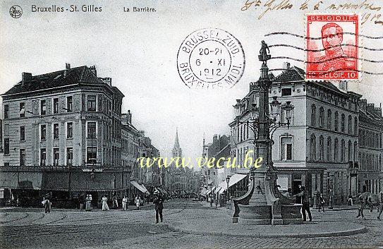 ancienne carte postale de Saint-Gilles La Barrière