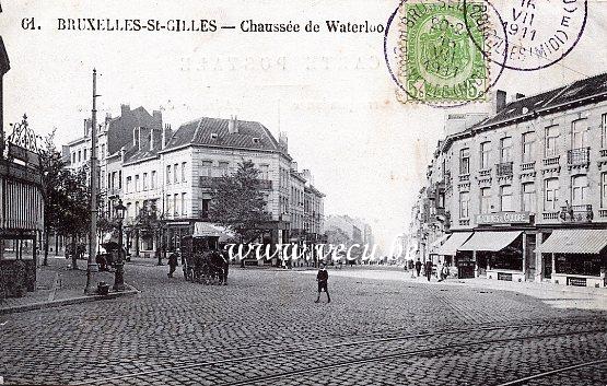postkaart van Sint-Gillis Waterloosesteenweg