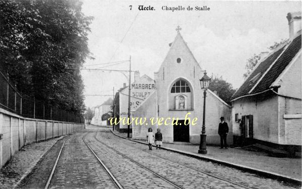 postkaart van Ukkel Chapelle de Stalle