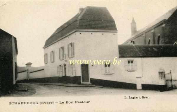 ancienne carte postale de Evere Le Bon Pasteur