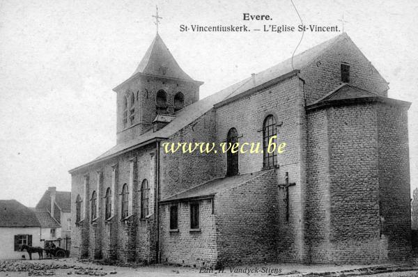 postkaart van Evere St. Vincentiuskerk
