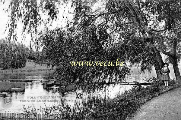 postkaart van Sint-Pieters-Woluwe Square des étangs Camille Mellaerts