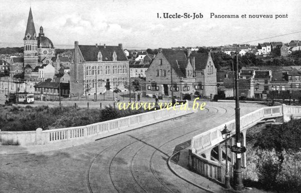 postkaart van Ukkel St Job - Panorama et nouveau pont