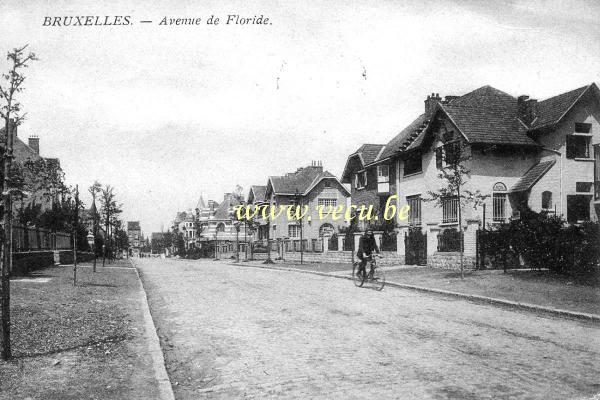 postkaart van Ukkel Avenue de Floride
