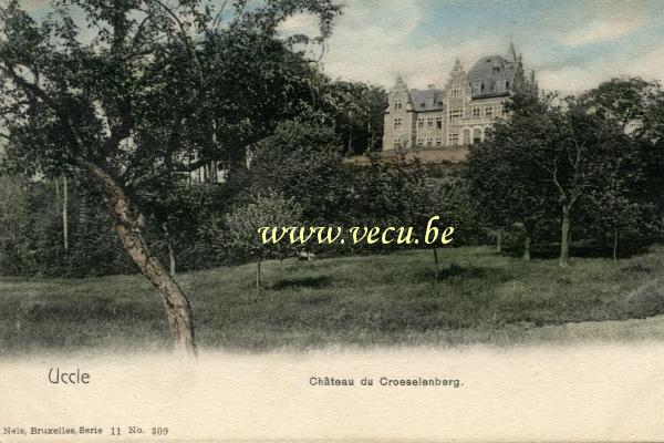 postkaart van Ukkel Groeselenberg Kasteel