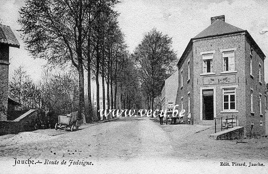 postkaart van Jauche Route de Jodoigne