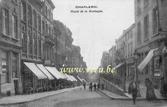 postkaart van Charleroi Haute de la Montagne