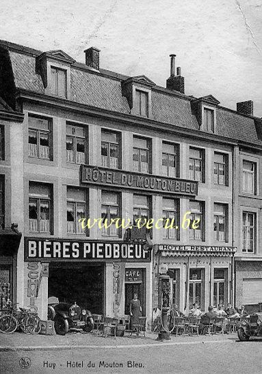 postkaart van Hoei Hôtel du Mouton Bleu