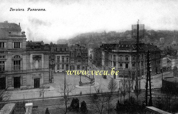 postkaart van Verviers Panorama
