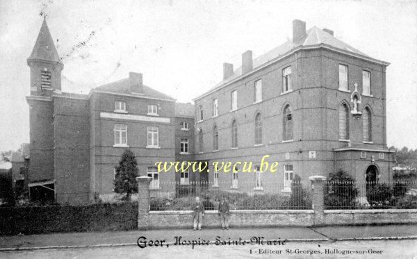 postkaart van Geer Hospice Sainte-Marie