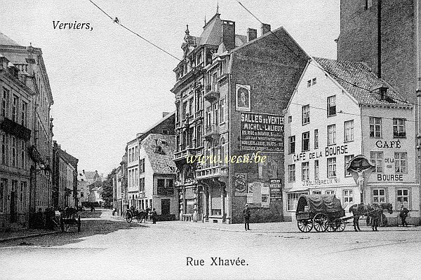 postkaart van Verviers Rue Xhavée