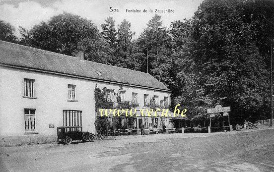 postkaart van Spa Fontaine de la Sauvenière