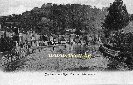 ancienne carte postale de Chèvremont Environs de Liège - Vue sur Chèvremont