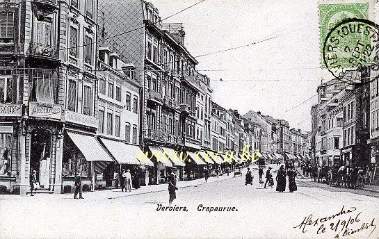 postkaart van Verviers Crapaurue