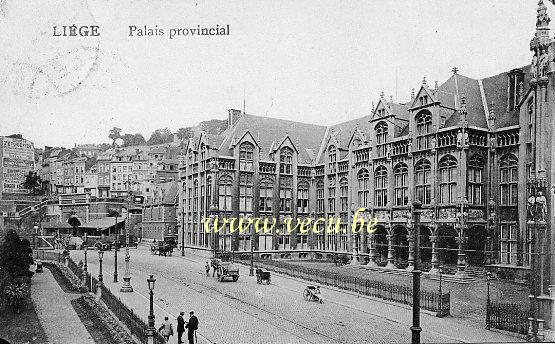 postkaart van Luik Palais Provincial