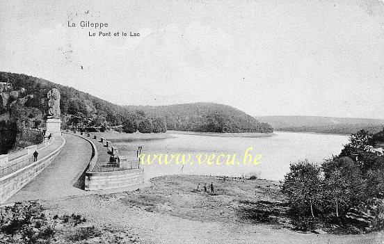 postkaart van La Gileppe Le Pont et le Lac