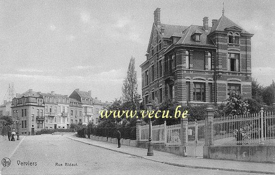 ancienne carte postale de Verviers Rue Bidaut