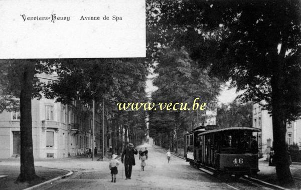 postkaart van Heusy Avenue de Spa