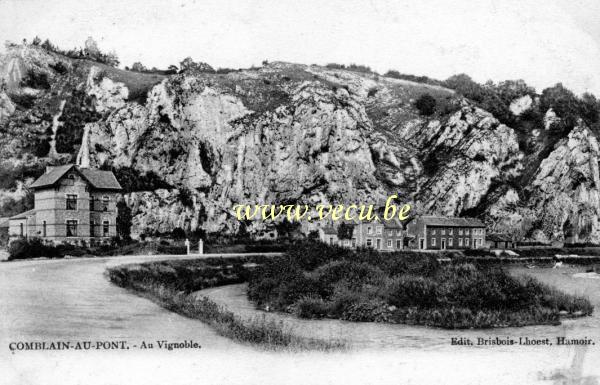 ancienne carte postale de Comblain-au-Pont Au Vignoble