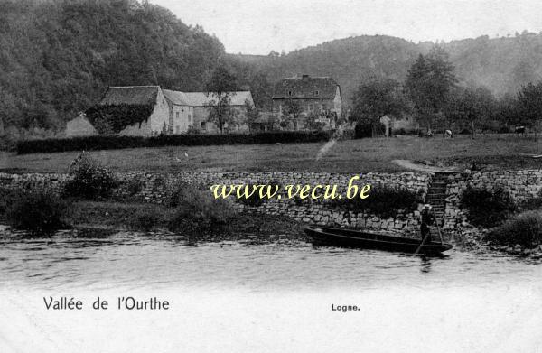 postkaart van Logne Vallée de l'Ourthe.  Logne