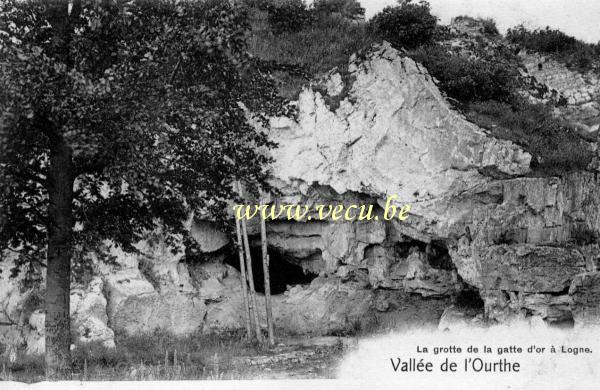 postkaart van Logne La grotte de la gatte d'or à Logne - Vallée de l'Ourthe