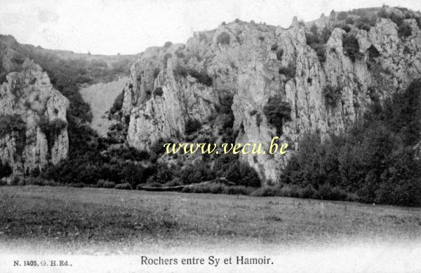 postkaart van Sy Rochers entre Sy et Hamoir