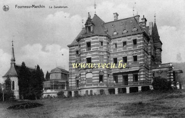 postkaart van Marchin Le sanatorium