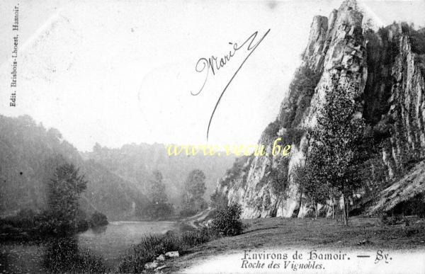 postkaart van Sy Roche des vignobles