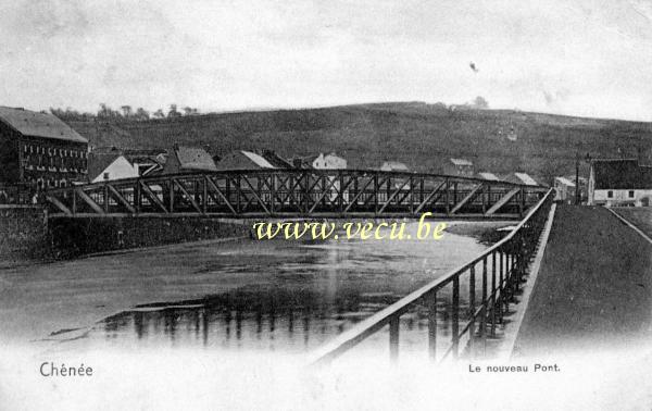 postkaart van Chênée Le nouveau pont