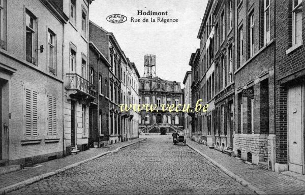 postkaart van Hodimont Rue de la Régence
