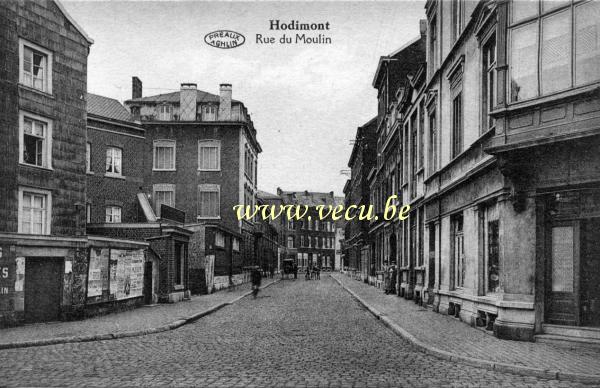 ancienne carte postale de Hodimont Rue du Moulin