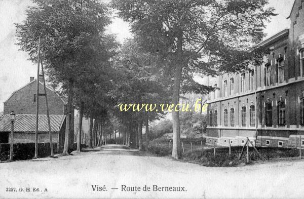 postkaart van Wezet Route de Berneaux