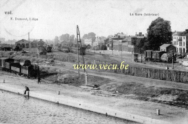 postkaart van Wezet La Gare (intérieur)