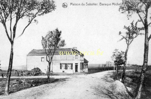 postkaart van Jalhay Maison du Sabotier. Baraque Michel