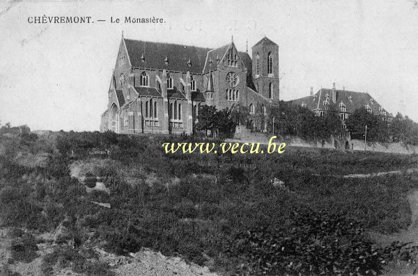 ancienne carte postale de Chèvremont Le Monastère