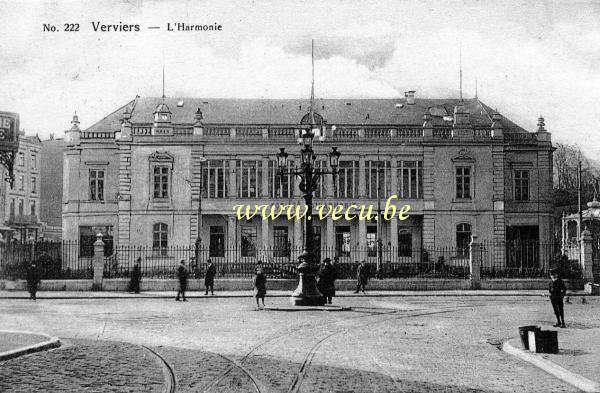 postkaart van Verviers L'Harmonie