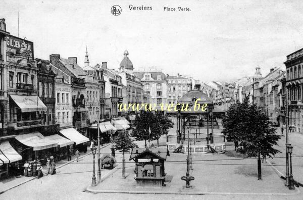 postkaart van Verviers Place verte