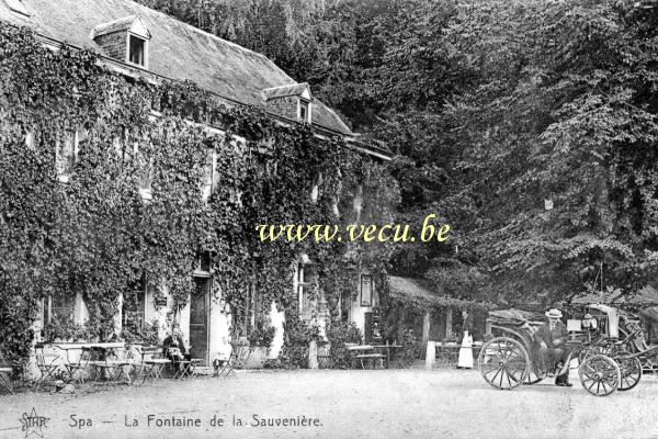 postkaart van Spa La Fontaine de la Sauvenière