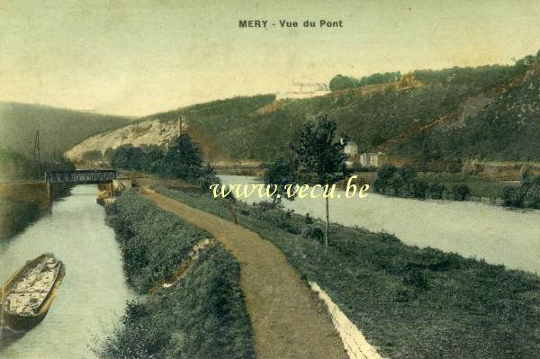 postkaart van Méry Vue du Pont