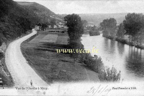 postkaart van Méry Vue de l'Ourthe