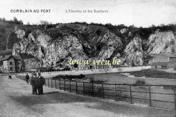 postkaart van Comblain-au-Pont L'Ourthe et les Rochers