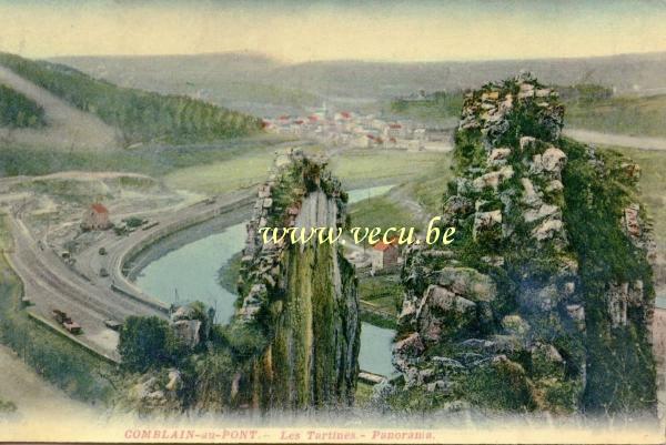 postkaart van Comblain-au-Pont Les Tartines - Panorama